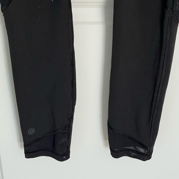 Athleta Black Stealth Mesh 7/8 Tight Leggings - 35735 - Picture 4 of 12